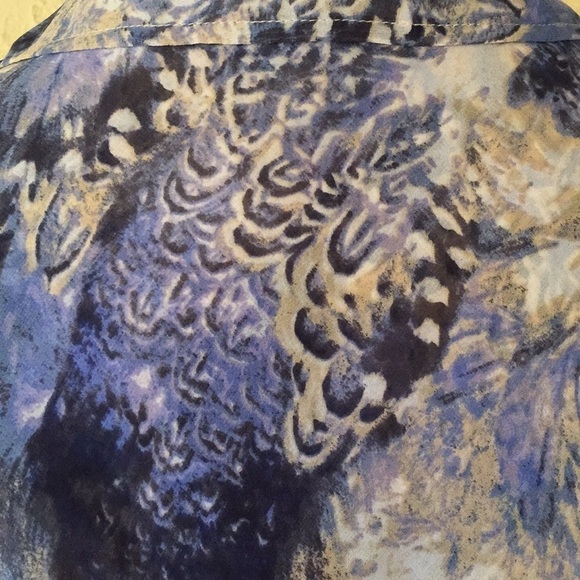 Free People chiffon button down shirt - Picture 4 of 6